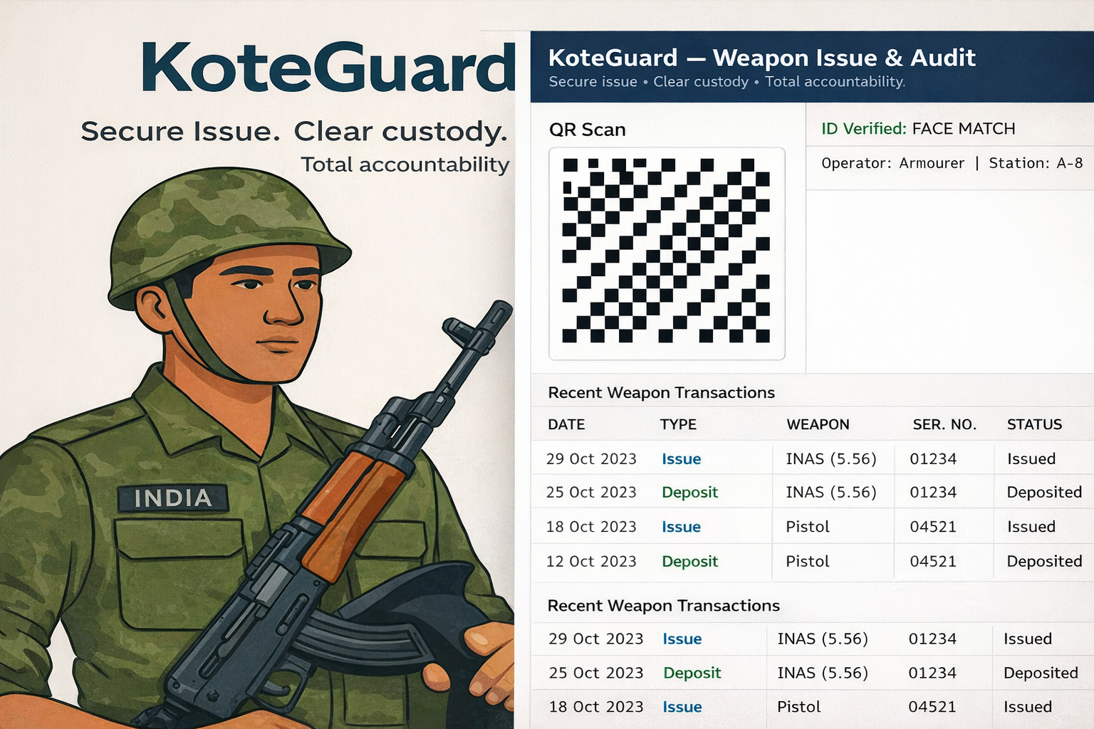 Kote & Weapon Management